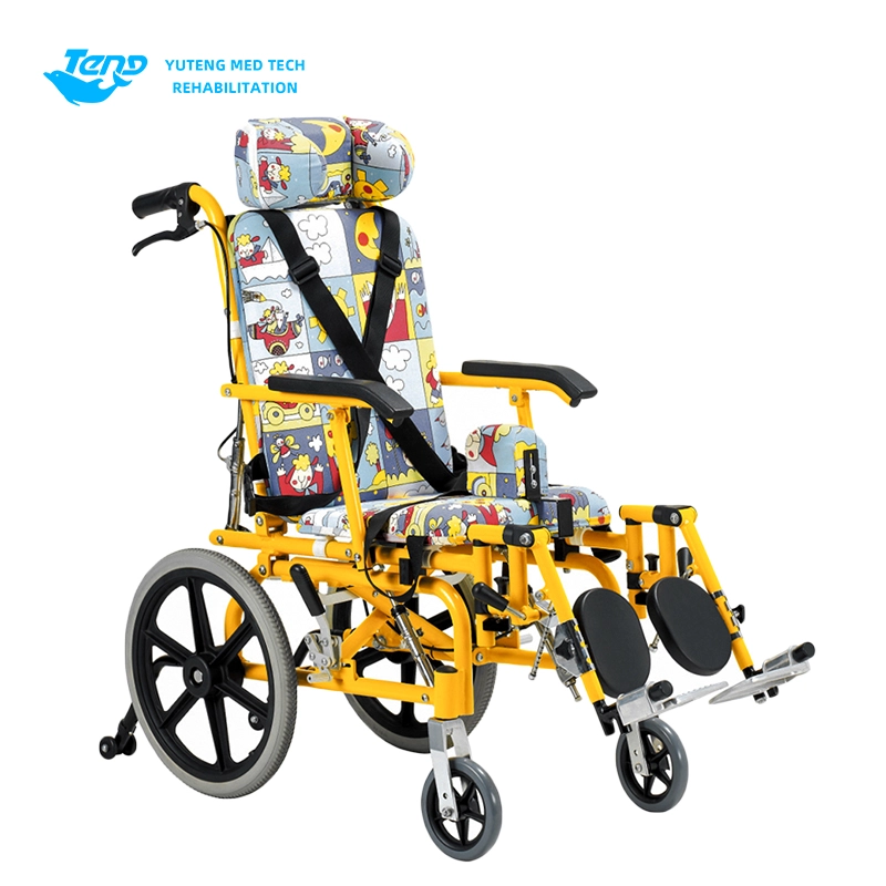 एल्युमिनियम AllooY Creebraals Palsy व्हीलचेयर